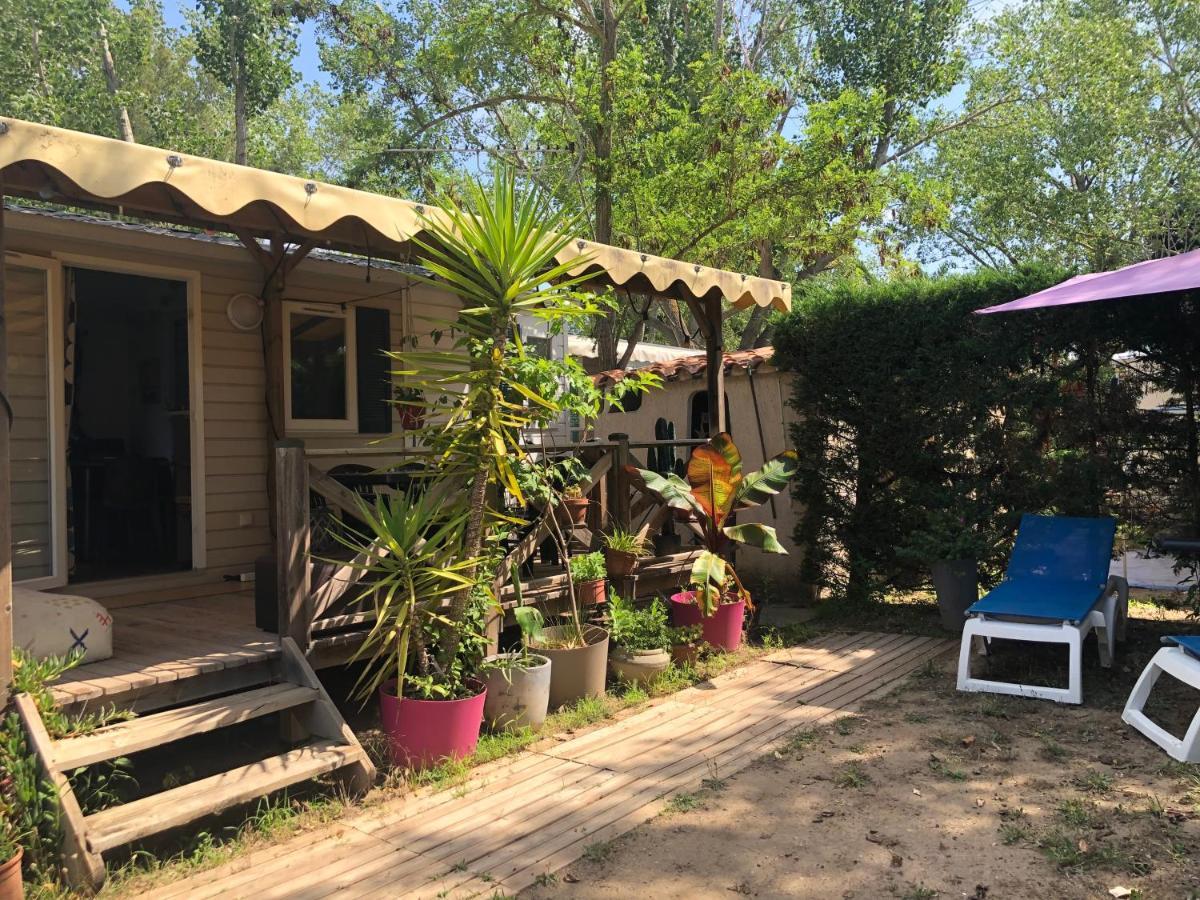 Mobil Home Climatise Camping 4* Le Grau Du Roi Les Jardins De Tivoli Exteriör bild